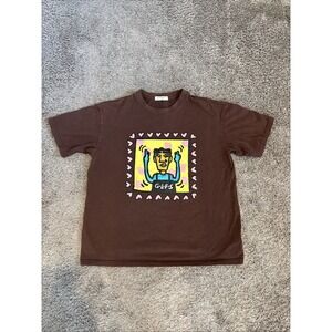 Aelfric Eden T-Shirt Size Medium M Keith Harding Like Graphic Short Sleeve Tee‎
